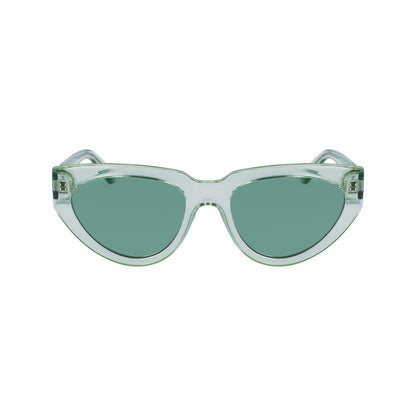 Green Injected Sunglasses by Karl Lagerfeld