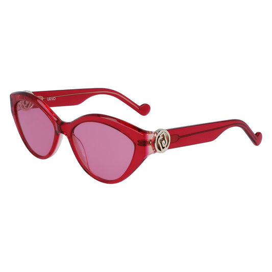 Liu Jo LJ767SR525 Pink Women's Sunglasses with Polarized Lens