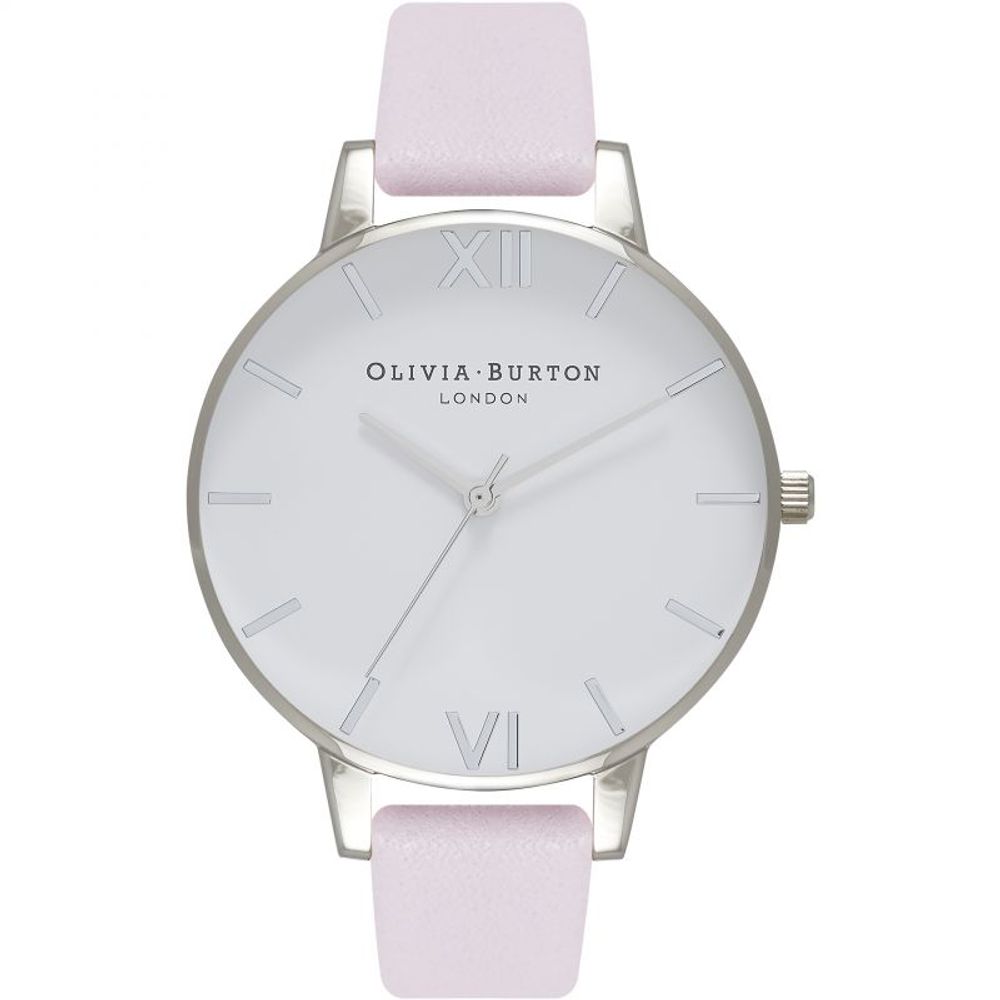 Olivia Burton OB16BDW34 Silver & Pink Women's Watch
