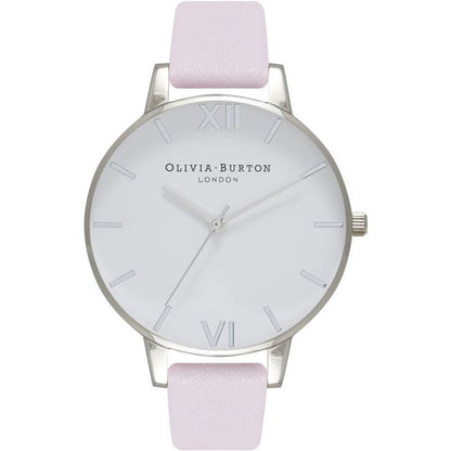 Olivia Burton OB16BDW34 Silver & Pink Women's Watch
