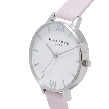 Olivia Burton OB16BDW34 Silver & Pink Women's Watch