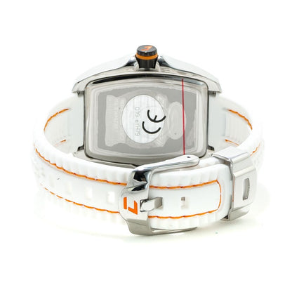 Chronotech CT7016LS09 Silver & White Women's Watch
