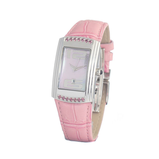 Chronotech CT7017L02S Silver & Pink Women's Watch