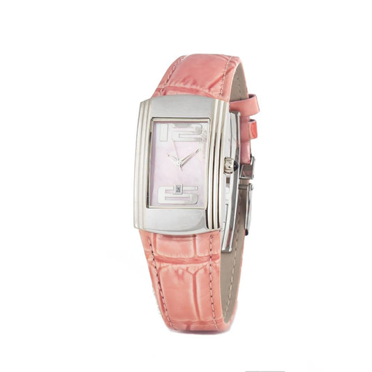 Chronotech CT7017L08 Silver & Pink Women's Watch