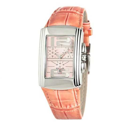 Chronotech CT7018B02 Silver & Pink Women's Watch