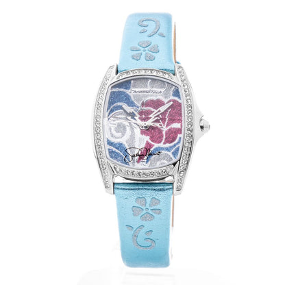 Chronotech CT7094SS12 Silver & Blue Women's Watch