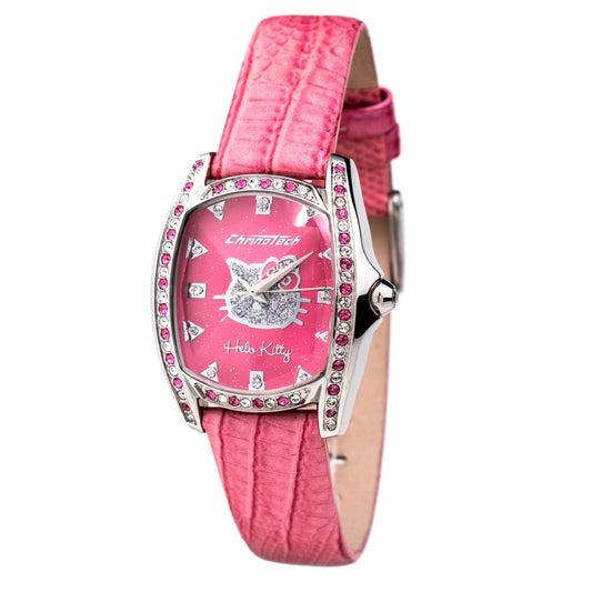 Chronotech CT7094SS50 Silver & Pink Women's Watch