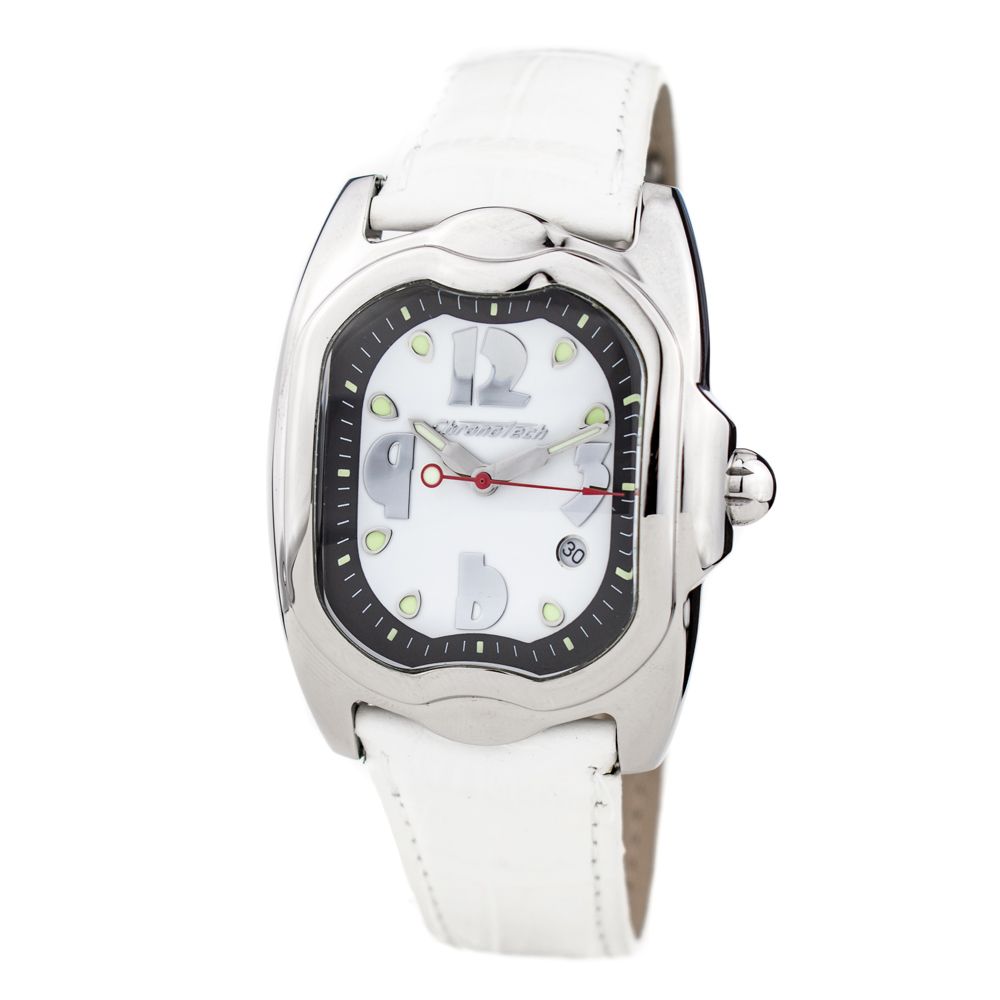 Chronotech CT7274M07 Silver & White Women's Watch