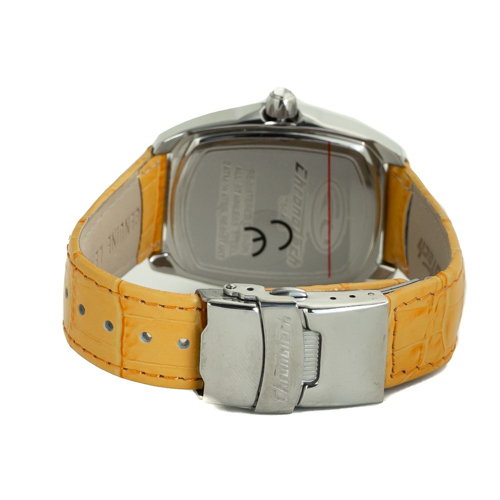 Chronotech CT7504LS06 Silver & Orange Women's Watch