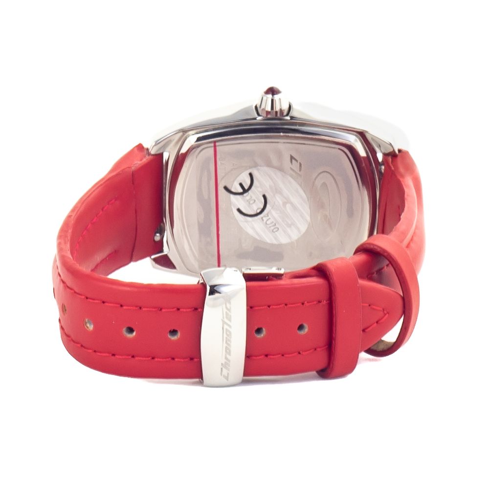 Chronotech CT7588L04 Silver & Red Women's Watch