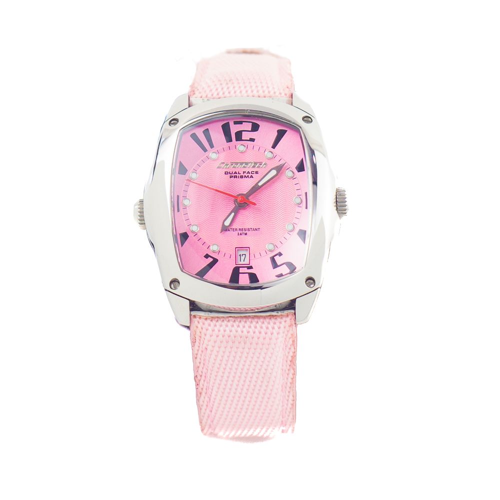 Chronotech CT7696L04 Silver & Pink Women's Watch