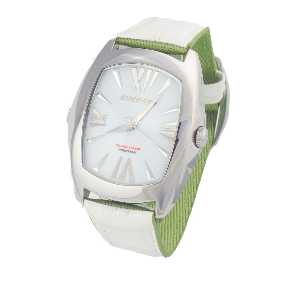 Chronotech CT7696M05 Silver & Green Men's Watch