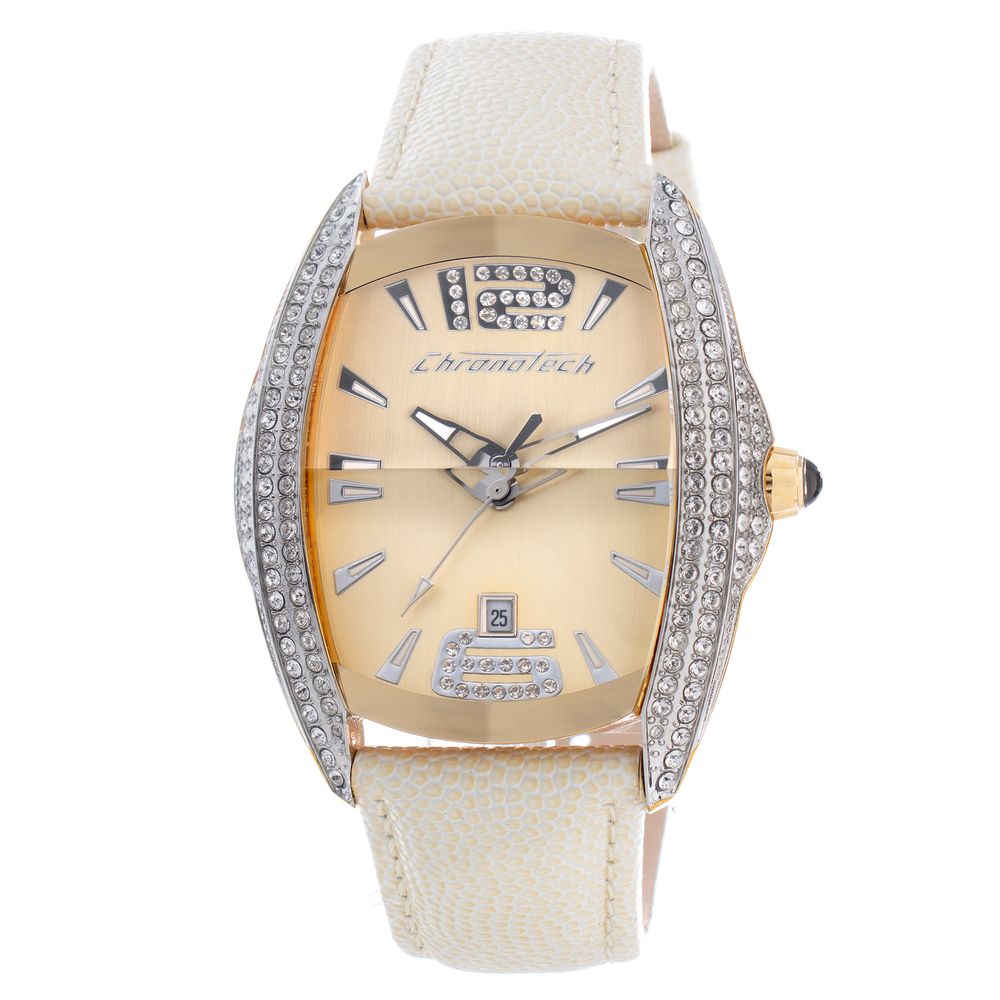 Chronotech CT7814M04S Gold & Beige Women's Watch