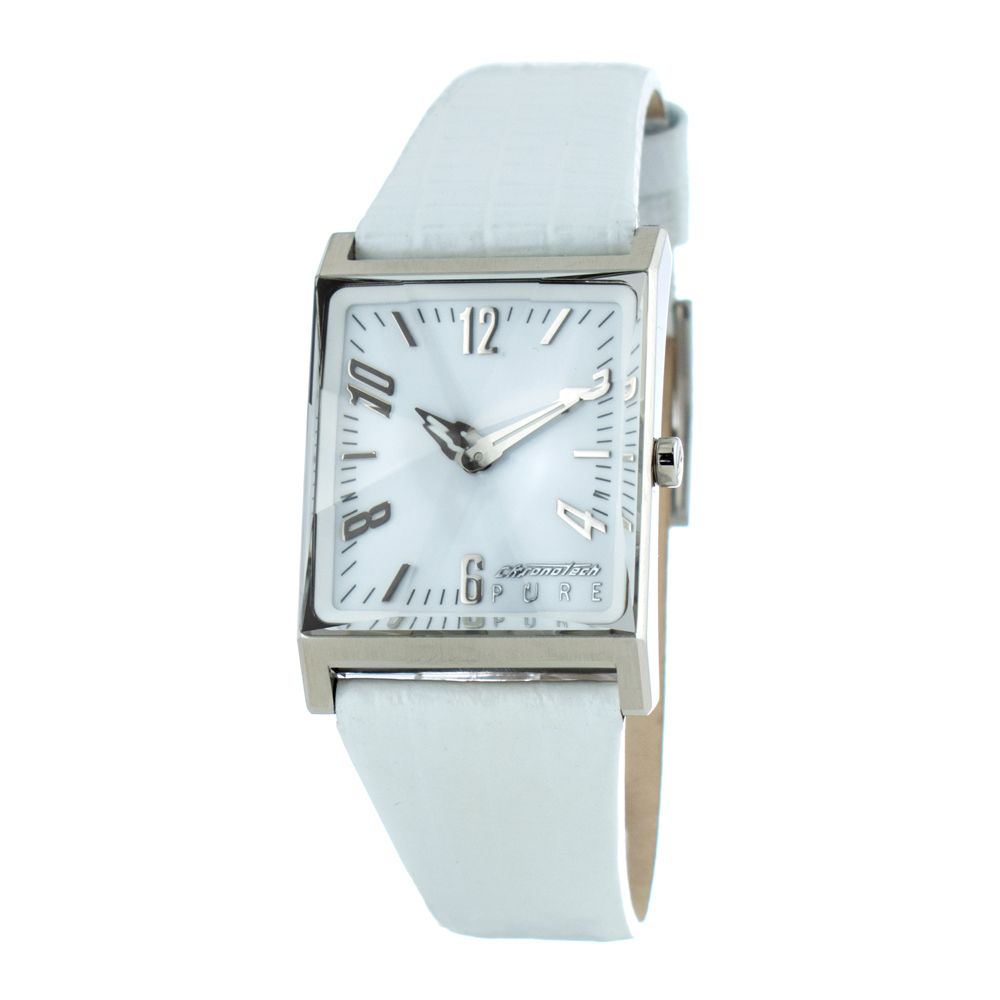 Chronotech CT7880L08 Silver & White Women's Watch