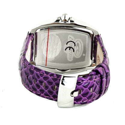 Chronotech CT7896LS104 Silver & Violet Women's Watch