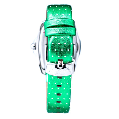 Chronotech CT7896LS45 Silver & Green Women's Watch