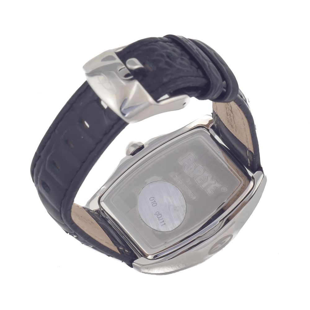 Chronotech CT7896LS82 Silver & Black Women's Watch