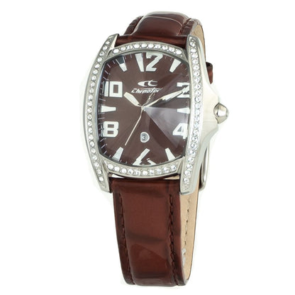 Chronotech CT7988LS63 Silver & Brown Women's Watch