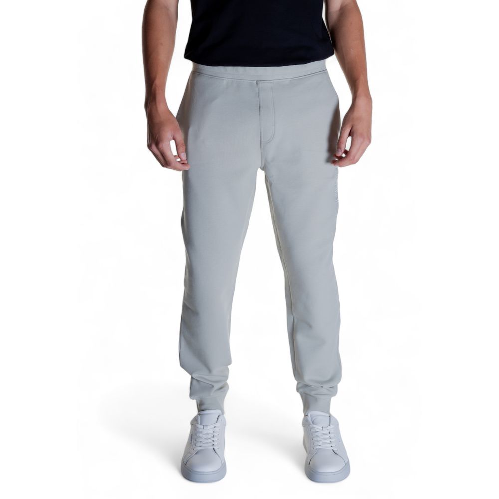 Calvin Klein Gray Cotton Jogger Sweatpants