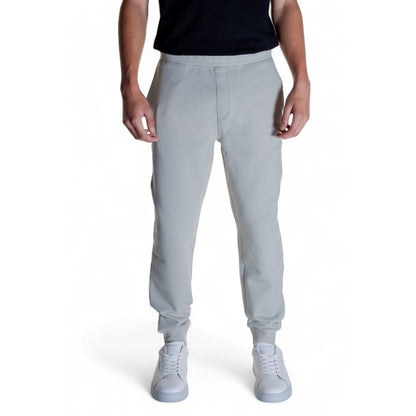 Calvin Klein Gray Cotton Jogger Sweatpants