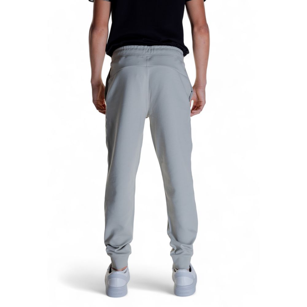 Calvin Klein Gray Cotton Jogger Sweatpants