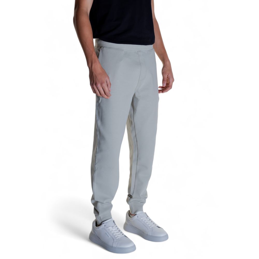 Calvin Klein Gray Cotton Jogger Sweatpants