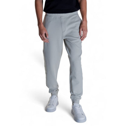 Calvin Klein Gray Cotton Jogger Sweatpants