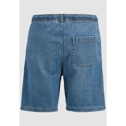 Jack Jones Light Blue Cotton Denim Bermuda Shorts