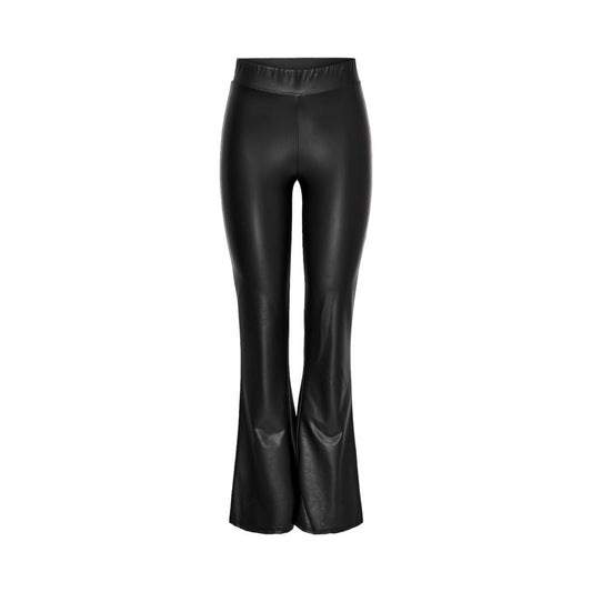 Only Black Polyester Pants