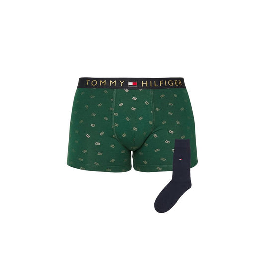 Tommy Hilfiger Green Cotton Underwear Boxers