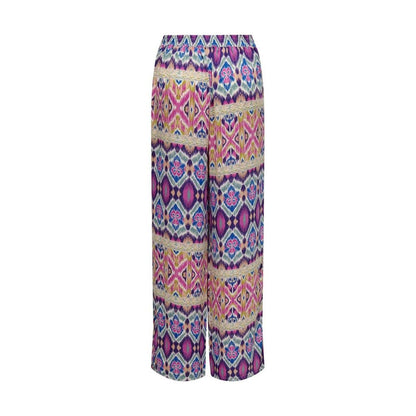 Only Multicolor Recycled Polyester Palazzo Pants