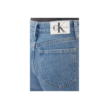Calvin Klein Jeans Light Blue Cotton Baggy Jeans