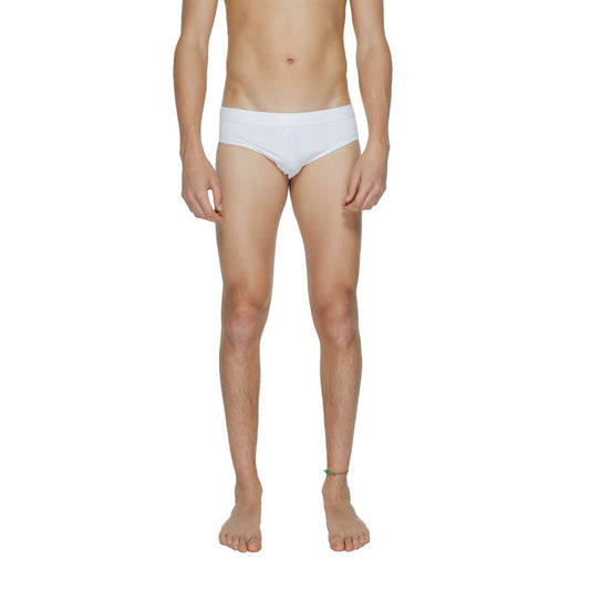 Calvin Klein White Polyamide Swimwear Briefs