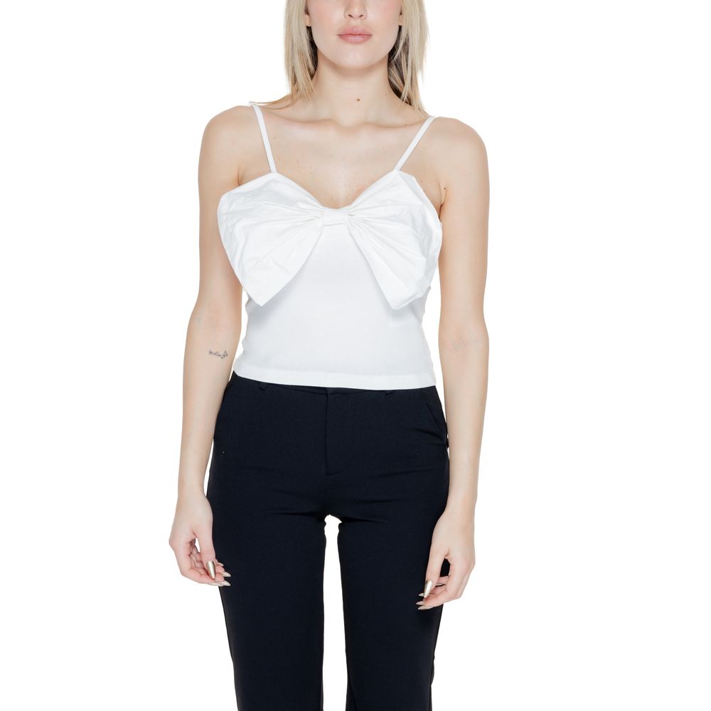 Only White Organic Cotton String Tank Top