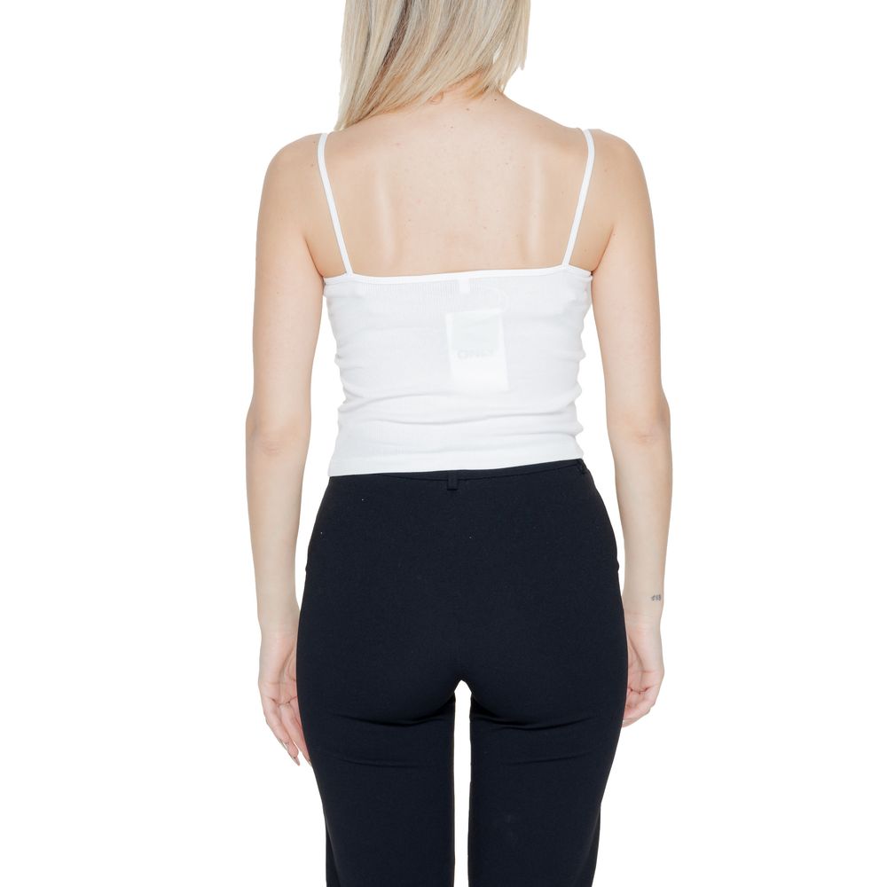 Only White Organic Cotton String Tank Top