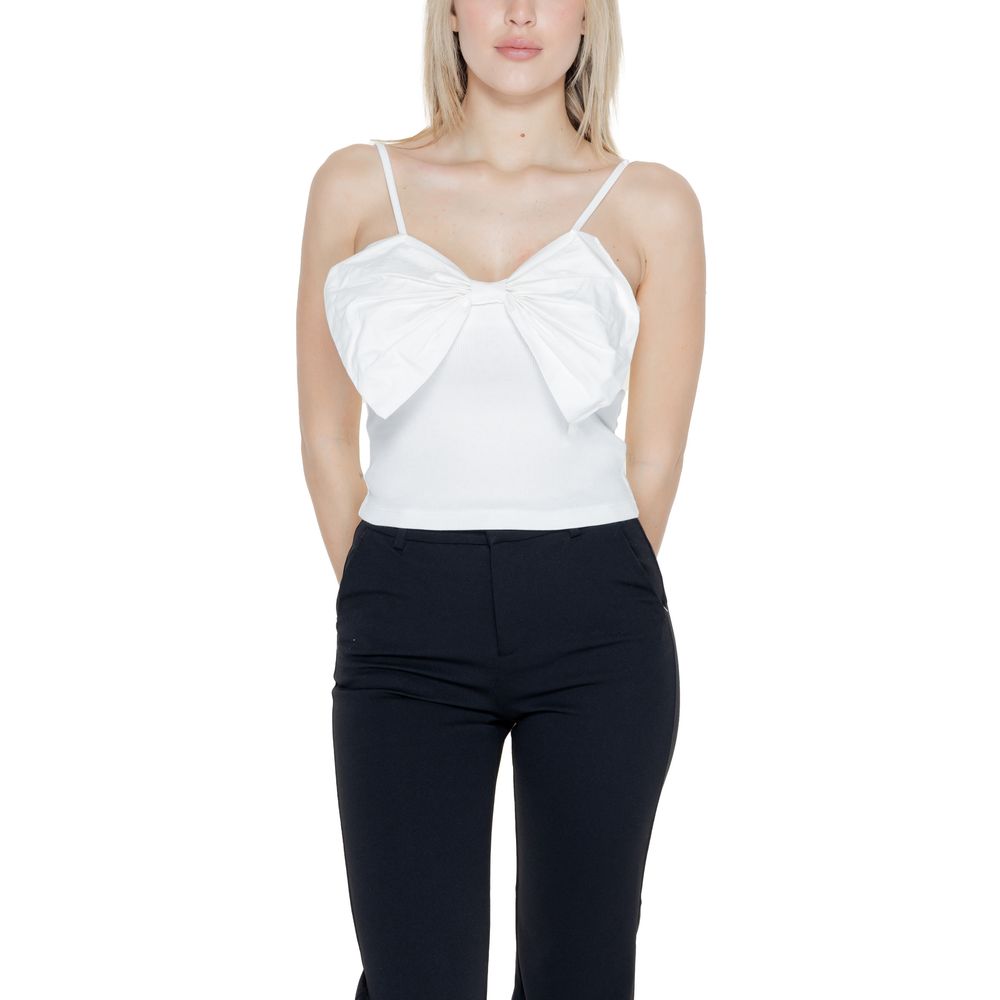Only White Organic Cotton String Tank Top