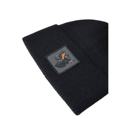 Hat by Antony Morato for men in polyamide wool black features a dapper refinement silhouette, showcasing the dapper refinement design of the Polyamide Wool Hat for a sophisticated, premium look.