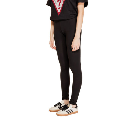 Pants by Jacqueline De Yong for women in cotton black features a stylish silhouette with a stylish , long, and .