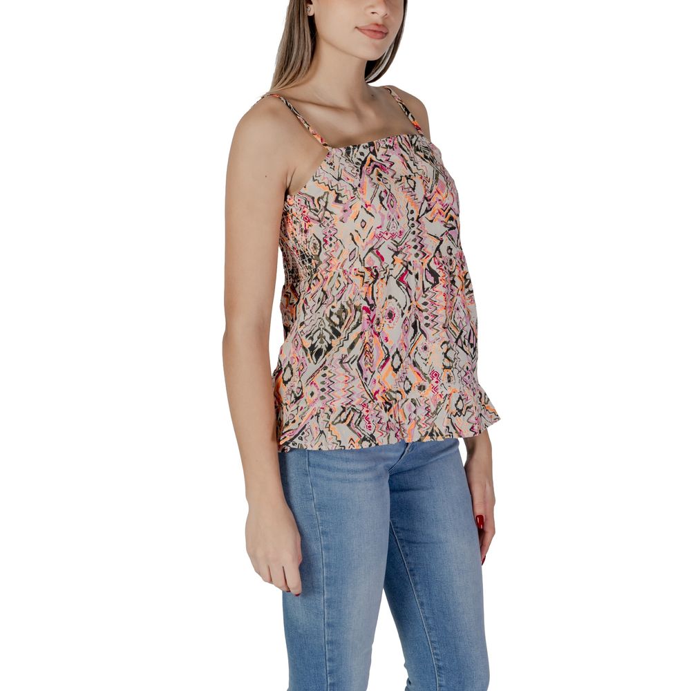 T-Shirt by B.Young for women in cotton multicolor features a plush silhouette, showcasing a sophisticated and for a truly plush finish.