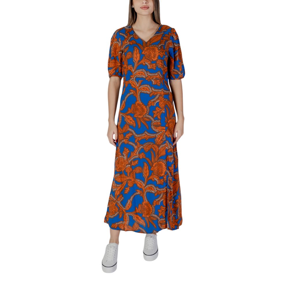 B.Young Women's Lightweight Viscose Dress - Blue