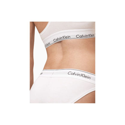 Calvin Klein Underwear White Cotton Underwear Briefs