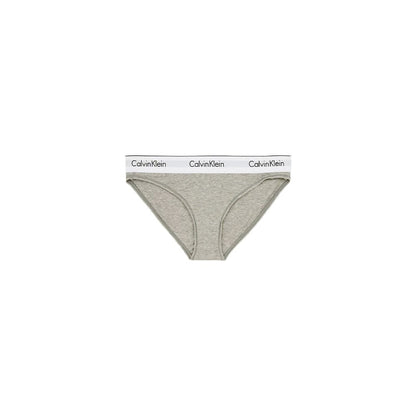 Calvin Klein Underwear Gray Cotton Underwear Briefs