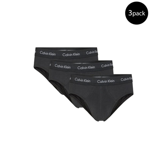 Calvin Klein Underwear Black Elastane Underwear Briefs