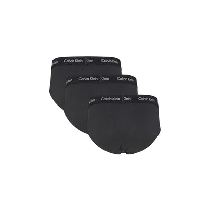 Calvin Klein Underwear Black Elastane Underwear Briefs