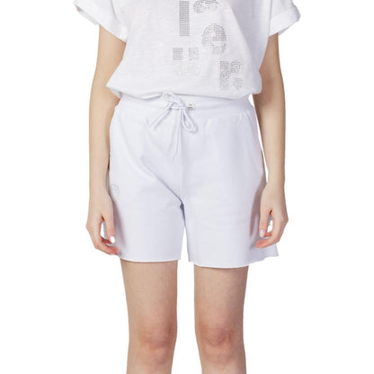 White Cotton Sport Pants