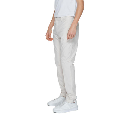 Antony Morato Beige Cotton Trousers