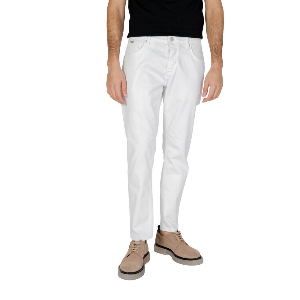 Antony Morato White Cotton Slim Jeans