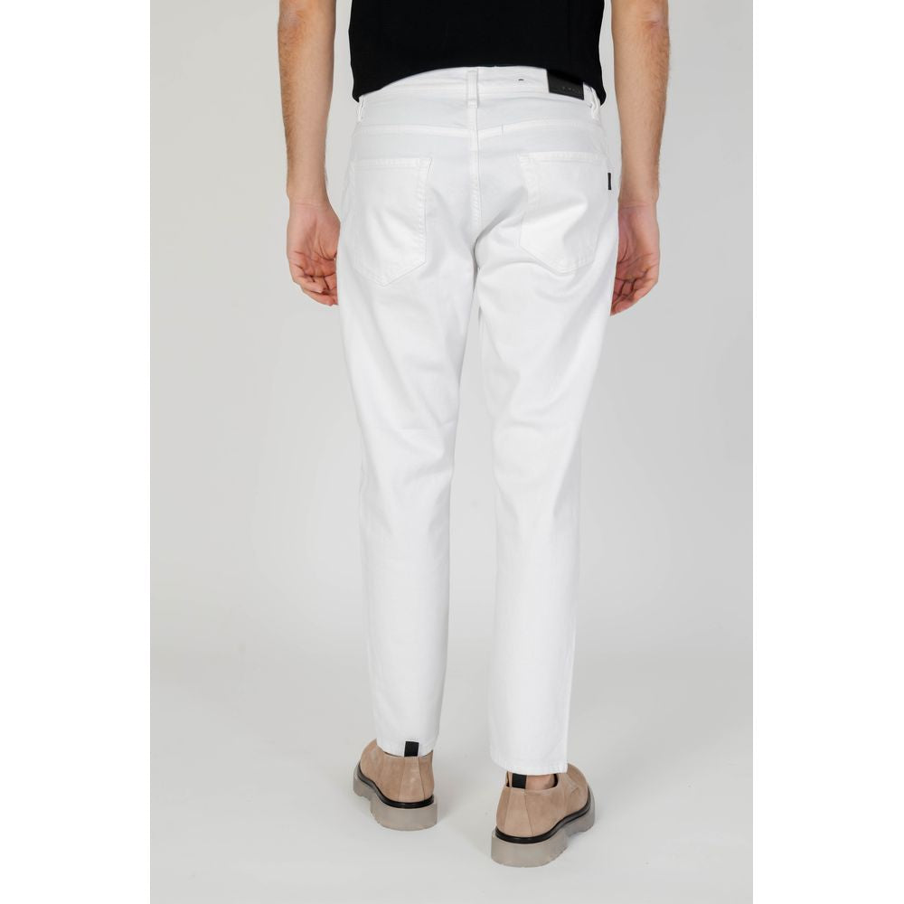 Antony Morato White Cotton Slim Jeans
