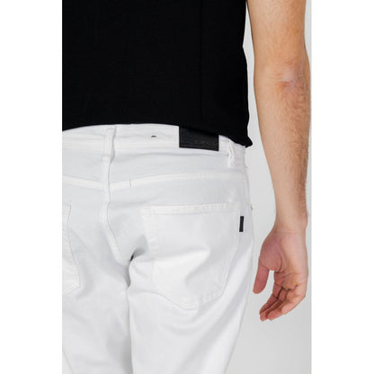Antony Morato White Cotton Slim Jeans