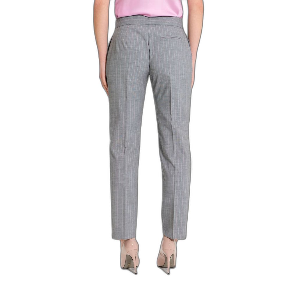 Rinascimento Multicolor Polyester Cigarette Pants